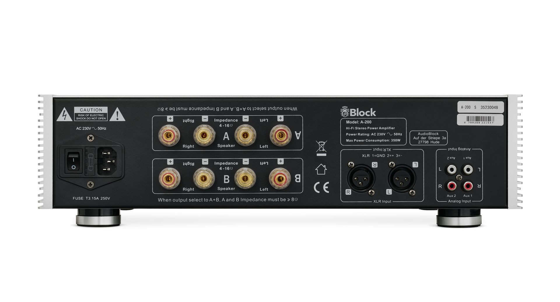 Block Block HD-120 4K Blu-ray Player – SACD & DVD-Audio, HDR10 Blu-ray-Player