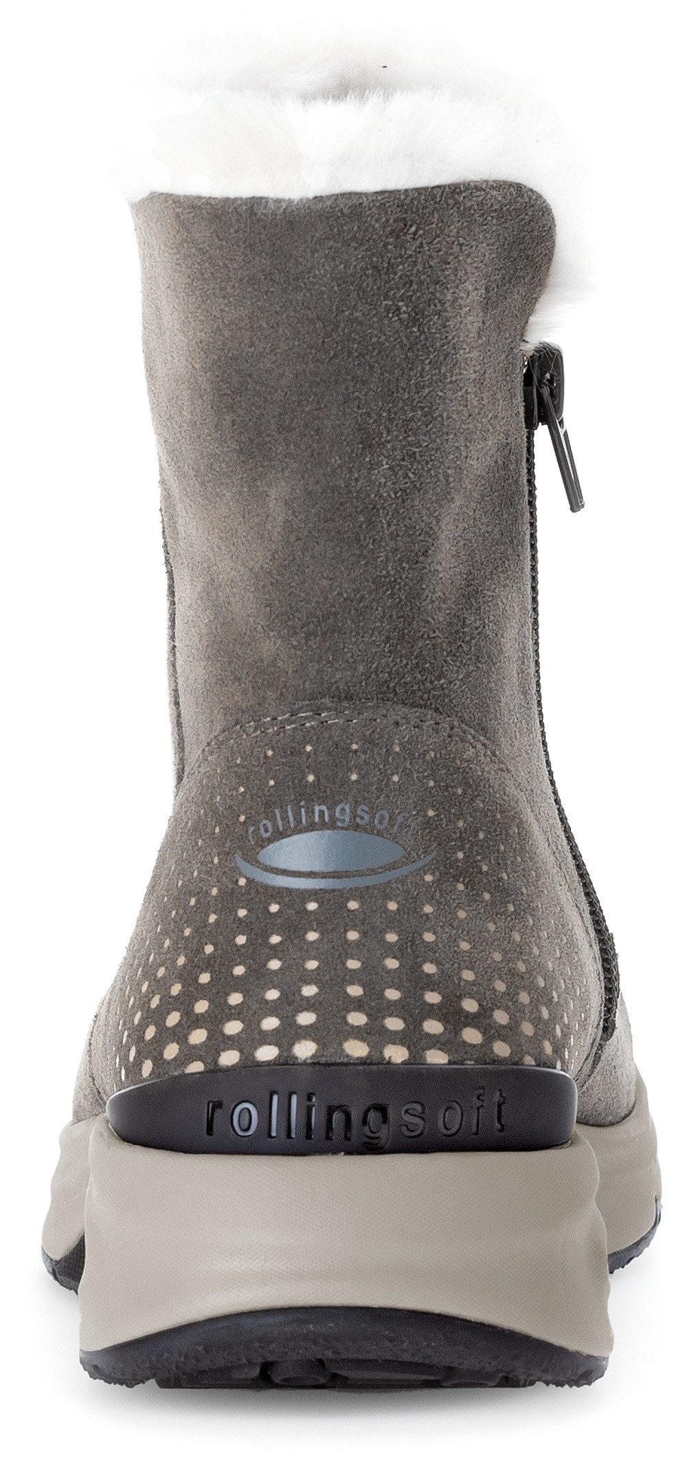 rollingsoft Winterboots, Keilabsatz, Stiefelette mit der typischen rollingsoft-Laufsohle
