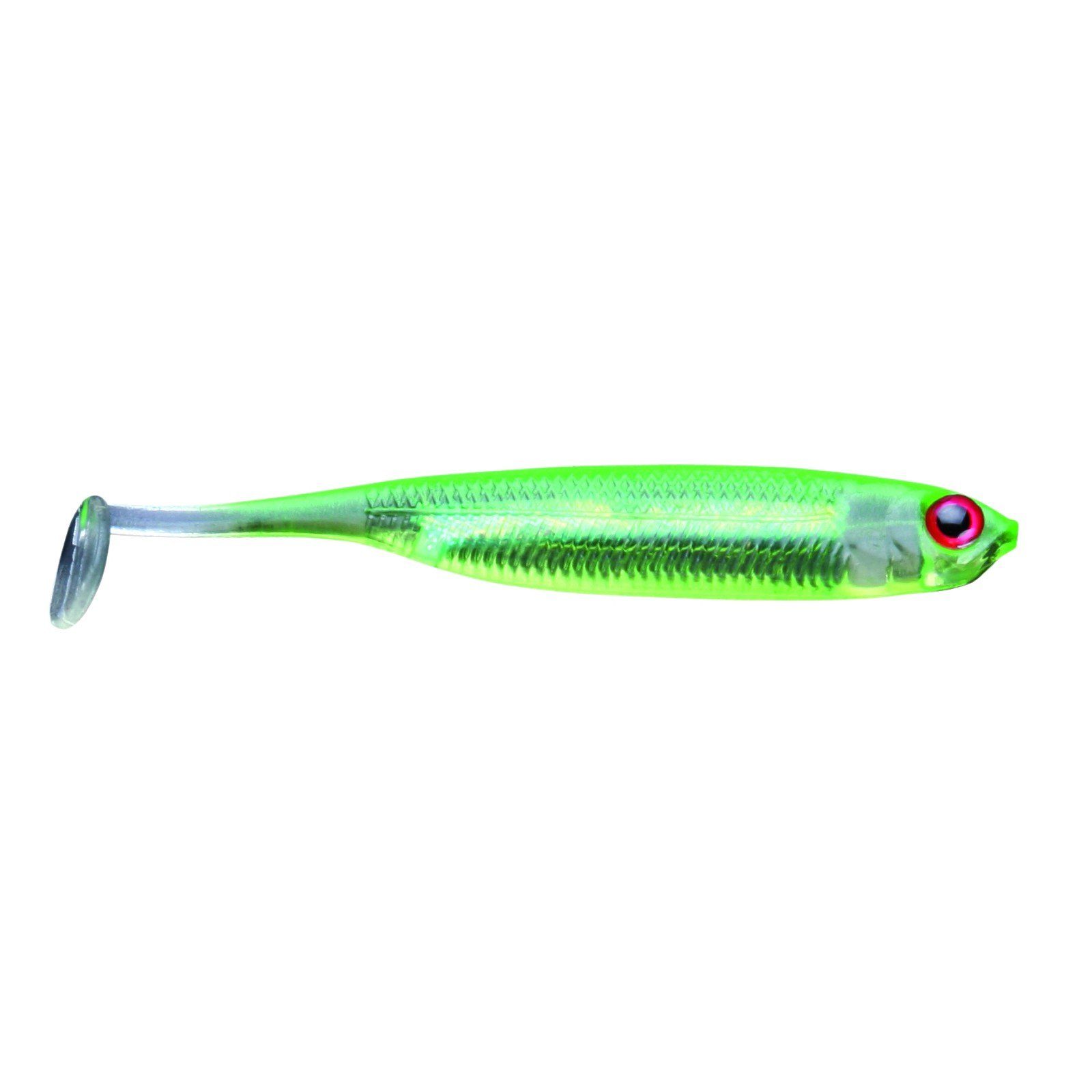 Jackson Fishing Kunstköder, Jackson Mini Shad 7,0cm Green Shad Gummifisch