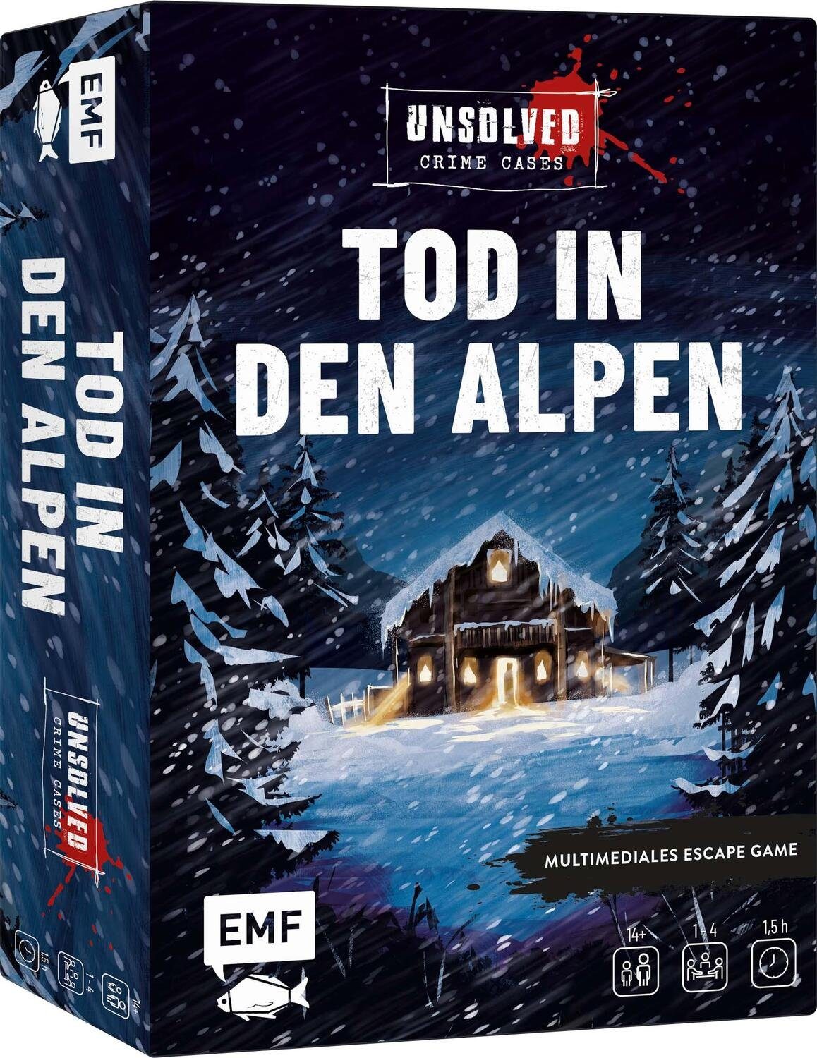 den Michael Crime Krimi-Spielebox: - in Alpen Cases Tod Spiel, Unsolved Fischer