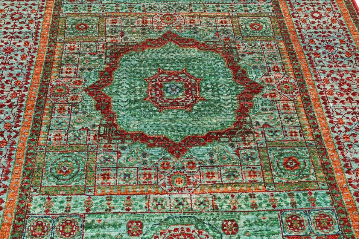 Orientteppich Mamluk 126x178 Handgeknüpfter rechteckig, 6 Nain Orientteppich, mm Trading, Höhe