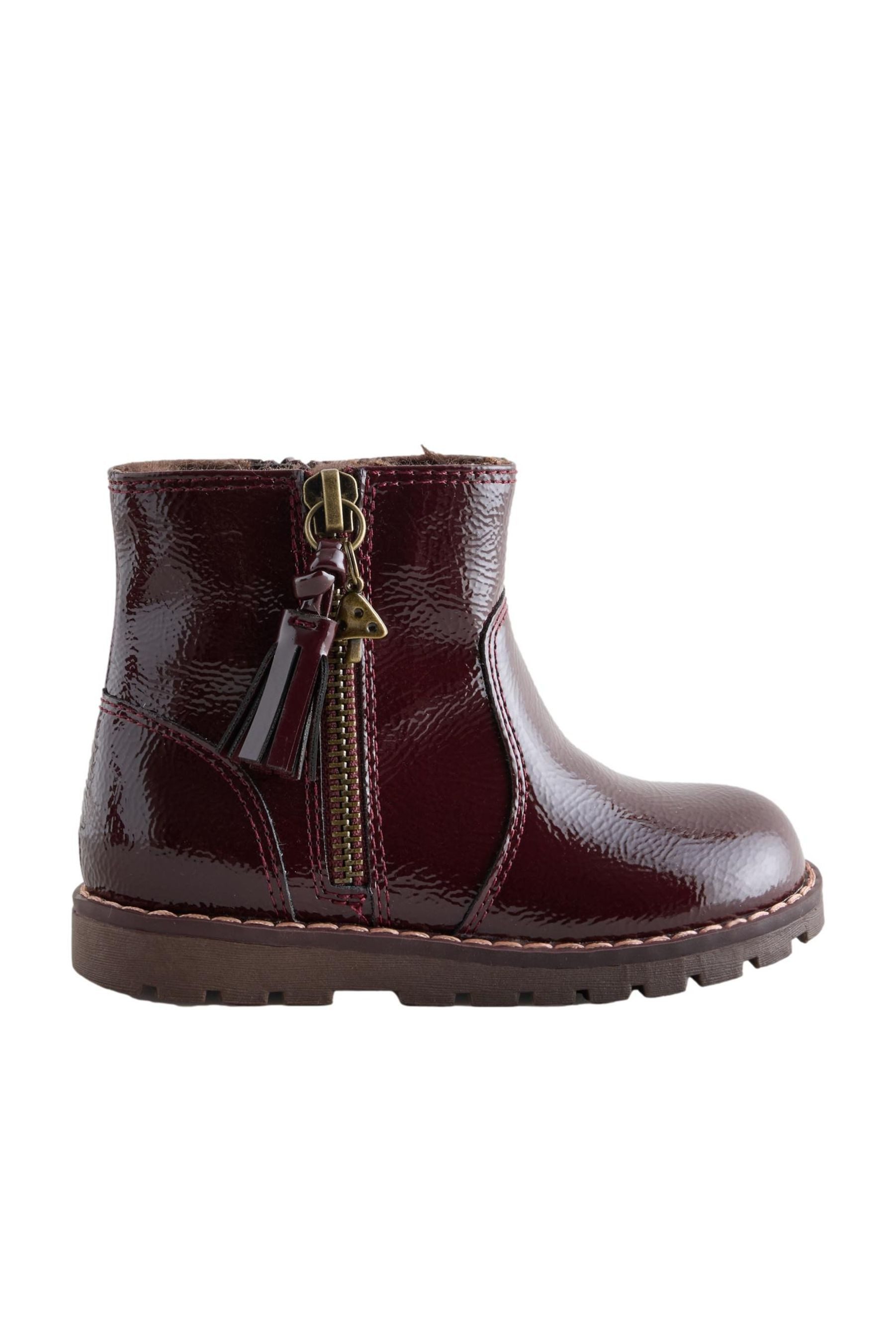 Next Chelseastiefel mit Quaste und Reißverschluss Stiefelette (1-tlg)