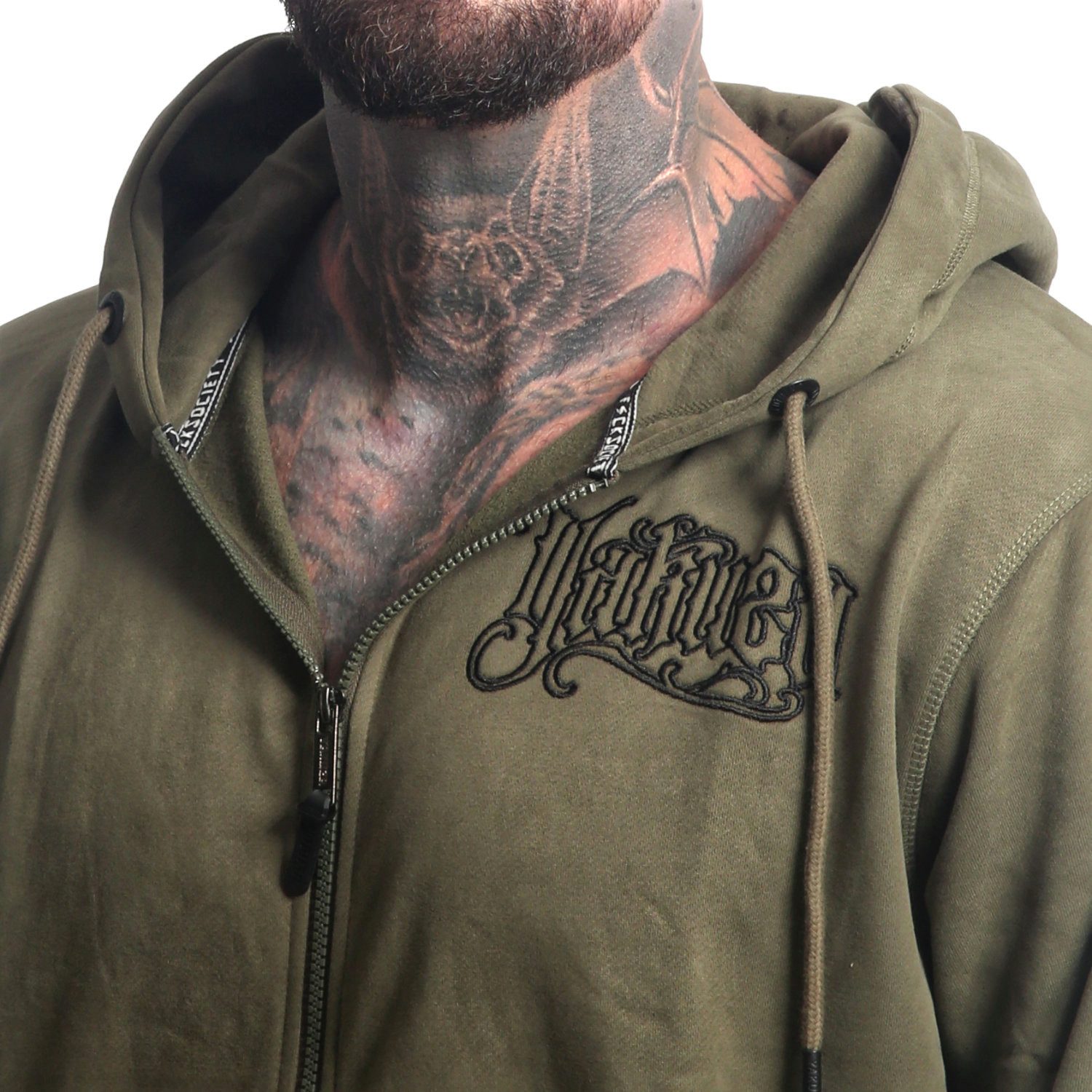 YAKUZA Kapuzensweatjacke Needle