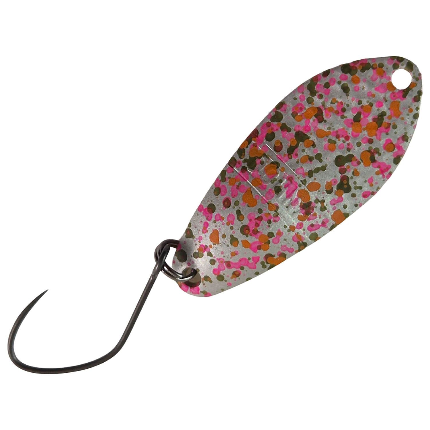 Anglerz System Kunstköder Angler'z System Dohna Spoon Forellen Blinker 3,1cm Metall sinkend, (Packung)