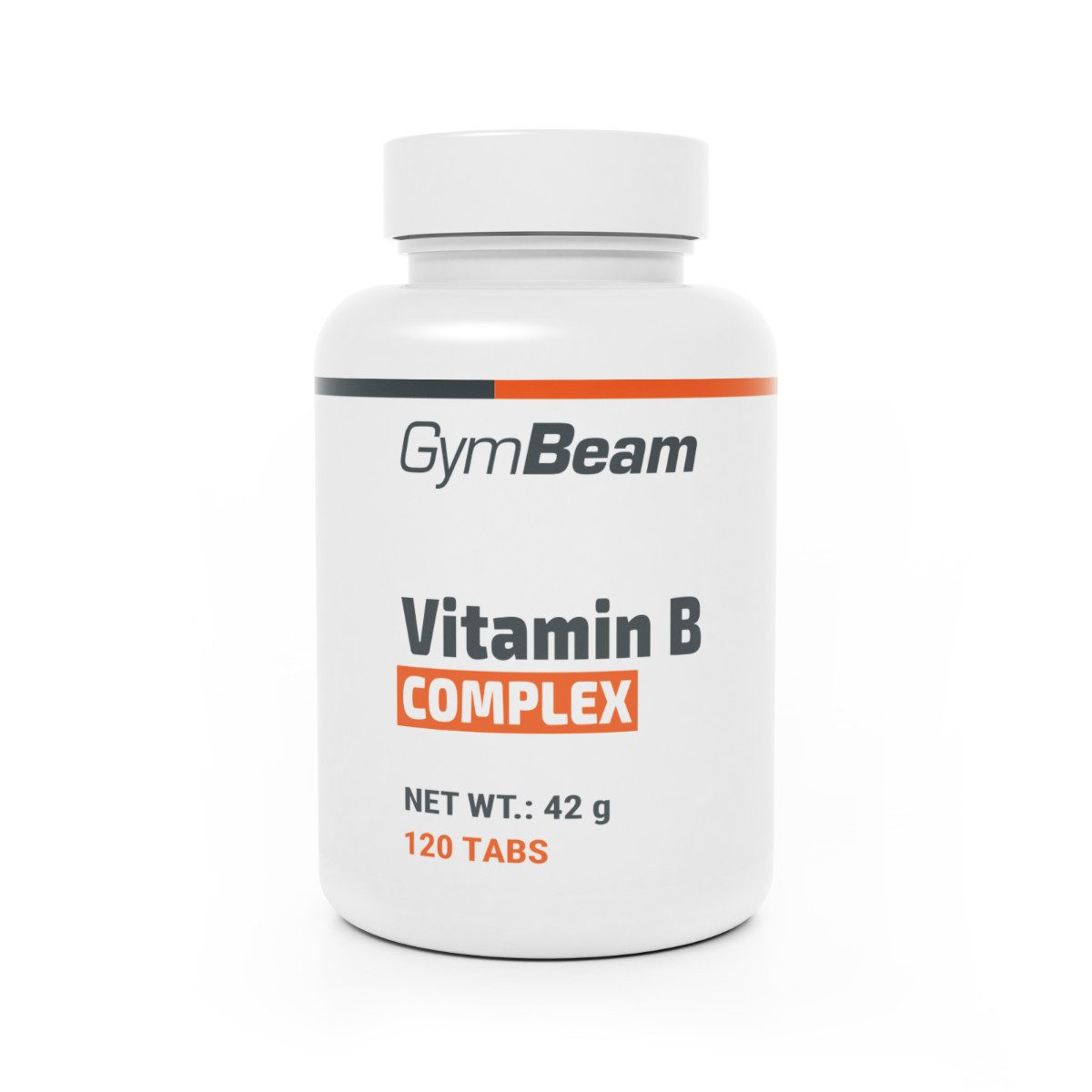 GymBeam Vitamin B Komplex Tabletten, 120 St., 42 g, 8 essentiellen B-Vitamine