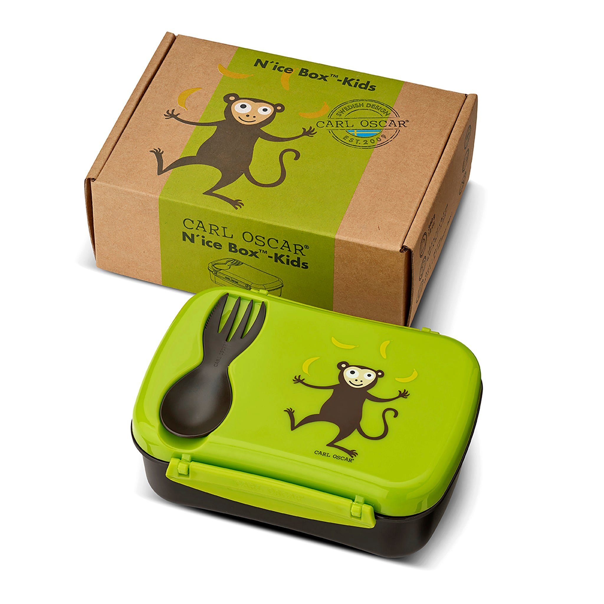 Oscar Oscar Carl Carl - box N'ice Lunchbox lunch Limette Box™ Kinder