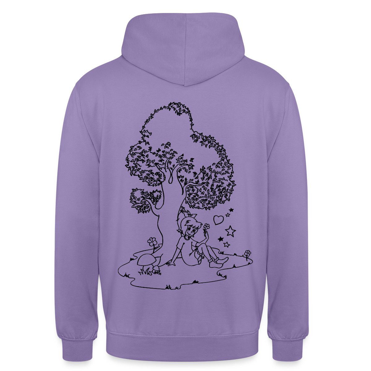 Hoodie Bibi Blocksberg Mit Bibi Und Großem Baum Unisex Hoodie
