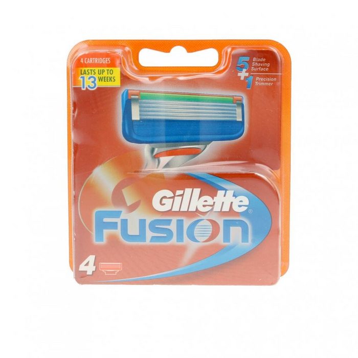 Gillette Rasierklingen Gillette Fusion Ersatzklingen Set 4 Stück