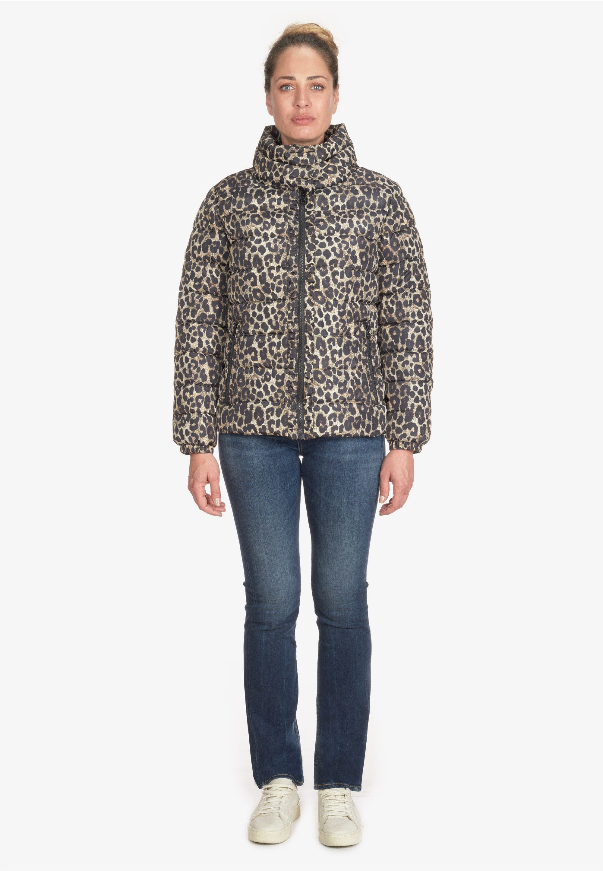 Le Temps Des Cerises Outdoorjacke SOFIE in ausgefallenem Muster