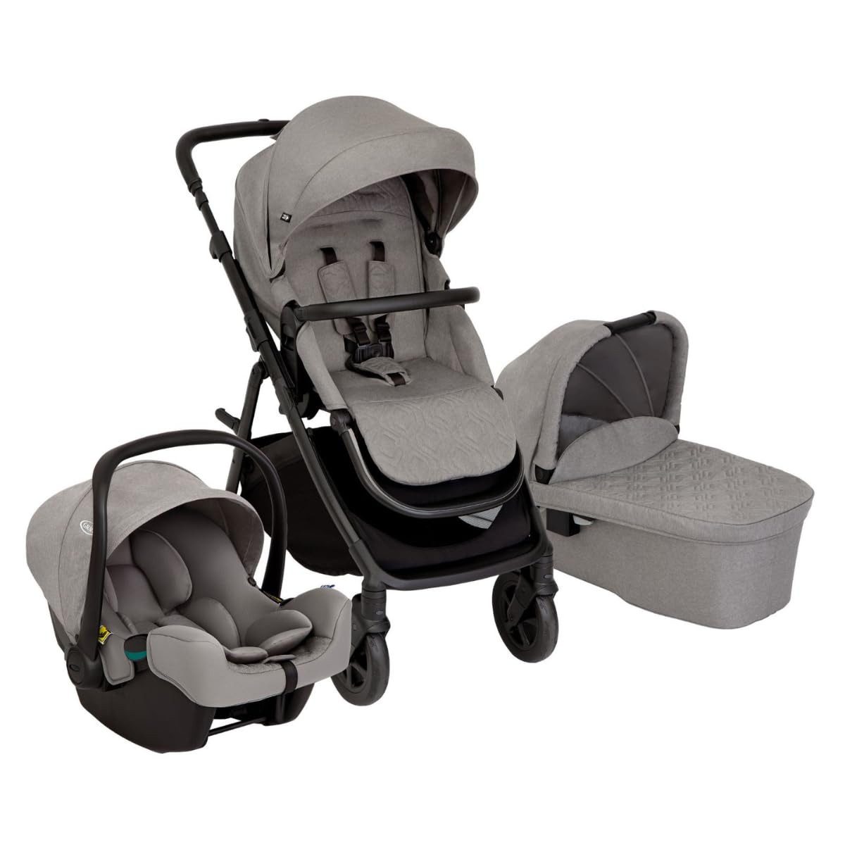 Graco Kombi-Kinderwagen Near2Me™ DLX 3in1, (Spar-Set)