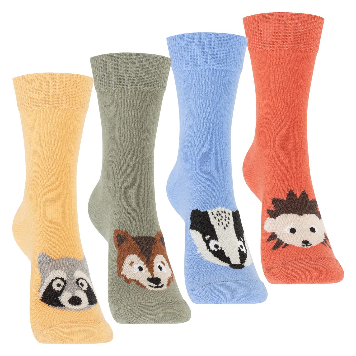 Footstar Kurzsocken Kinder Socken (8 Paar) für Mädchen & Jungen bunt – Bild 5 von 5