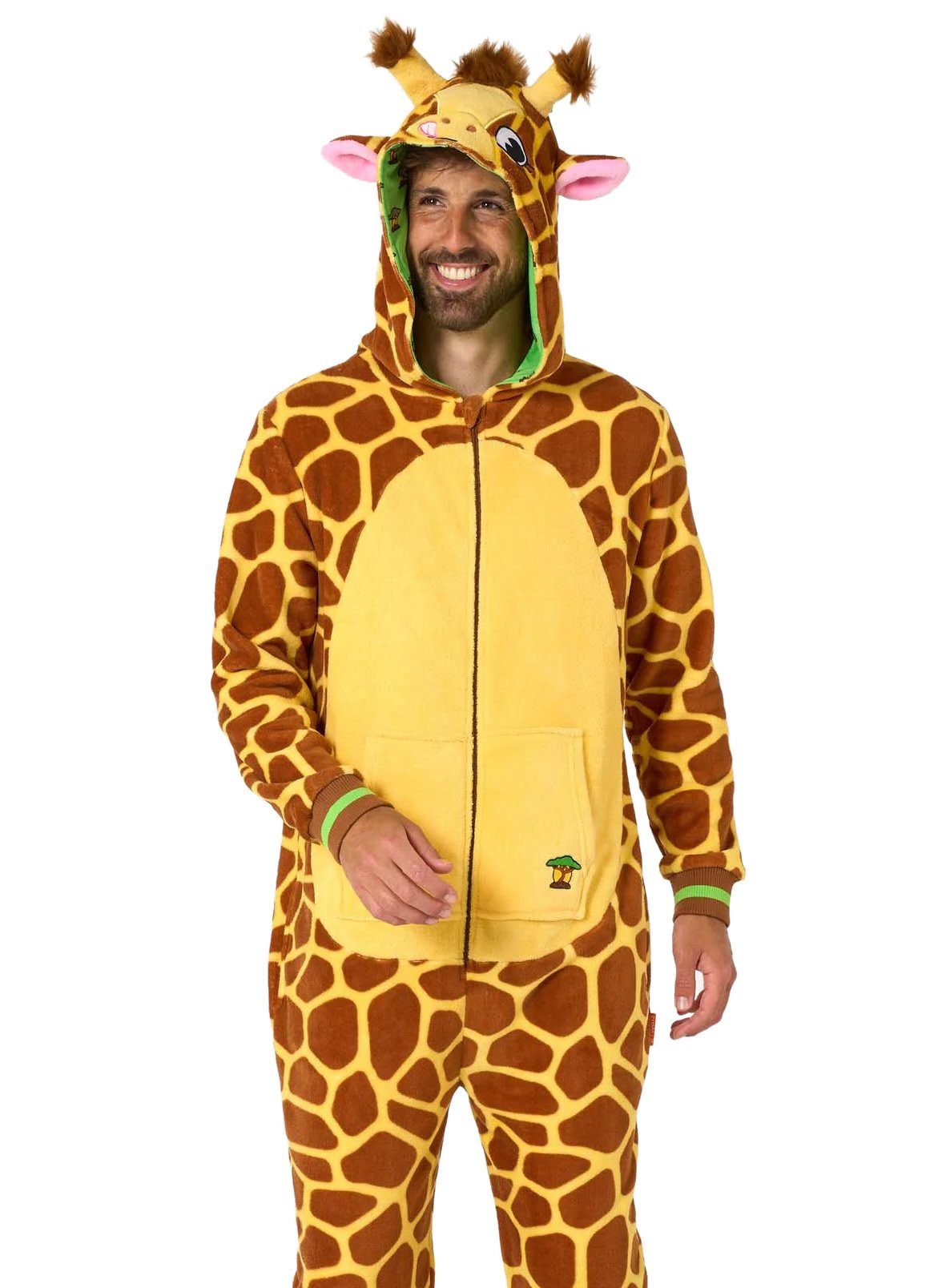 Opposuits Kostüm Giraffe Onesie, Der Overall beweist: jedes Tier eignet sic günstig online kaufen