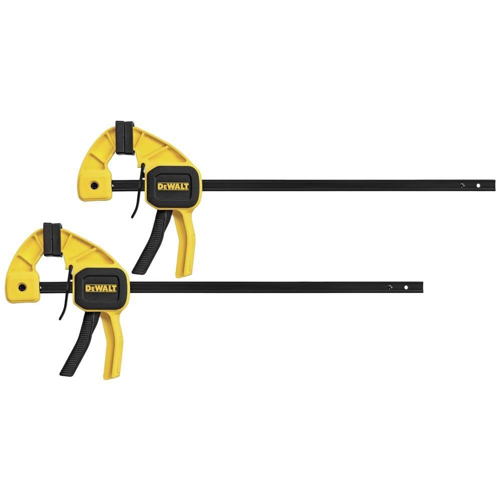 DeWalt Schraubzwinge Einhandzwinge Medium 300mm 12IN 2e, 45kg