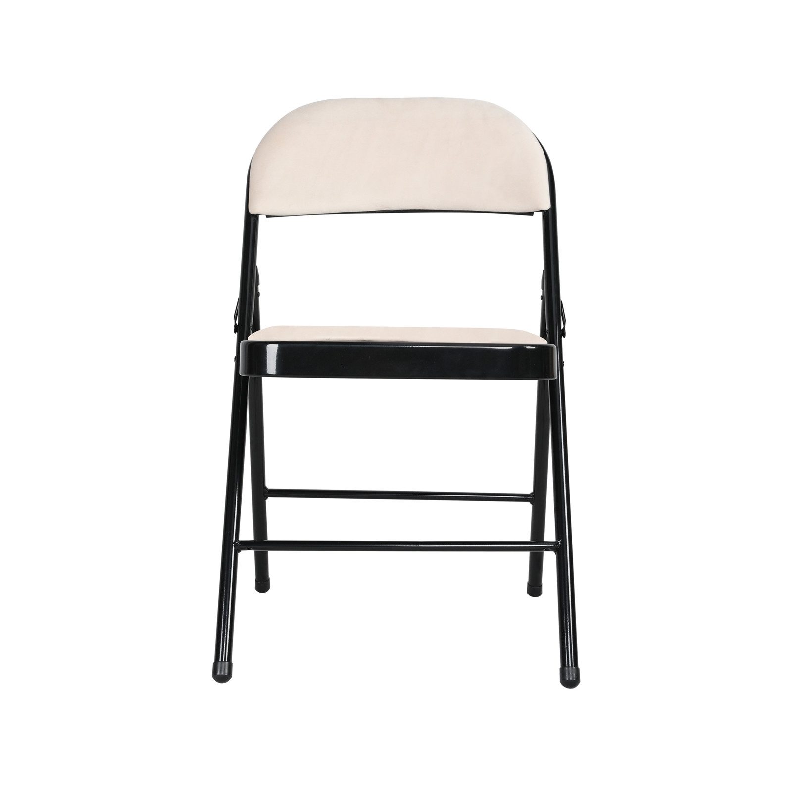 HTI-Living Klappstuhl Klappstuhl Wedigo Velvet Beige 4er-Set (Set, 4 St), G günstig online kaufen