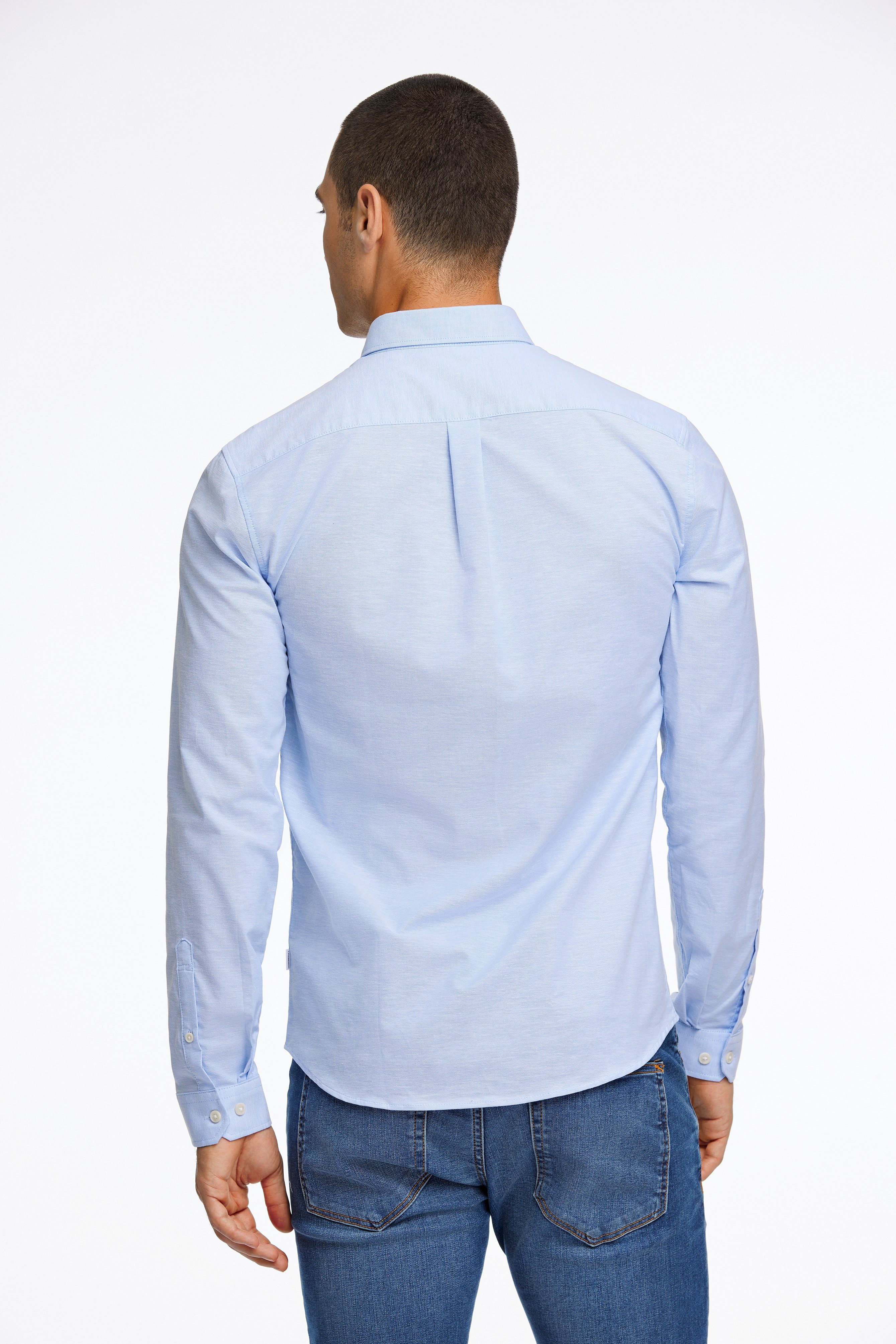 LINDBERGH Businesshemd mit Button-down-Kragen günstig online kaufen