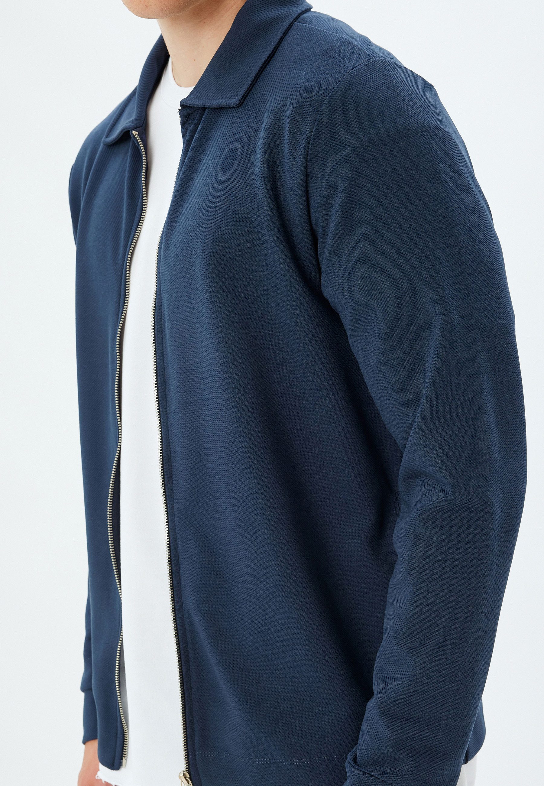 Koton Hemdjacke Regular Mit Reißverschlussdetail Hemdjacke