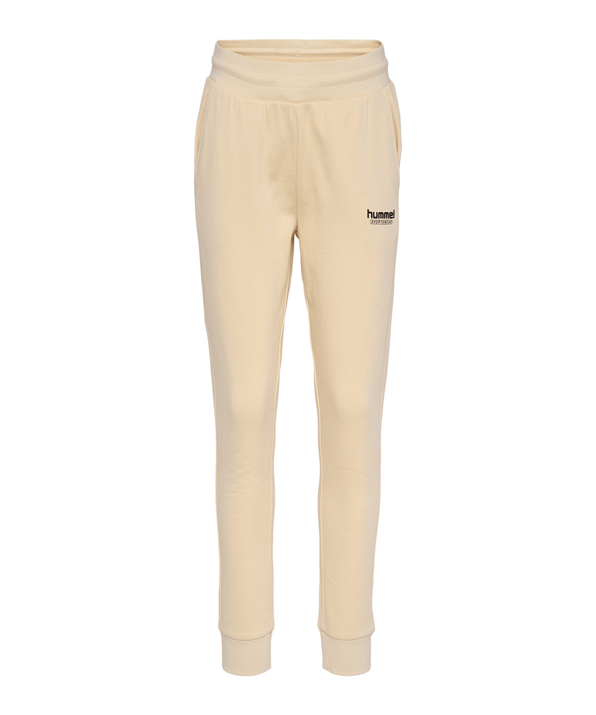 hummel T-Shirt Hummel Booster Tapered Hose Damen Jogginghosen Baumwolle