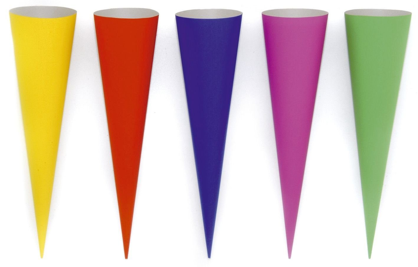 Goldbuch Schultüte Goldbuch 97810 Bastelschultüte Buntkarton sortiert 70 cm