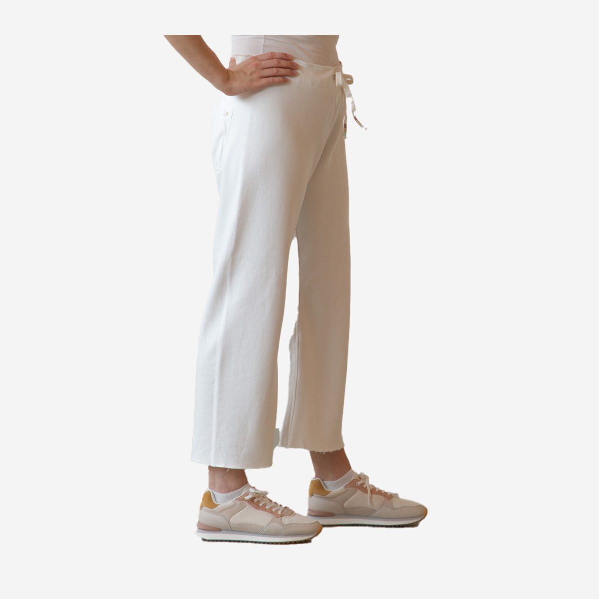 Mason's Stoffhose Mason’s L.A.Jogger, Hosen, Weiß