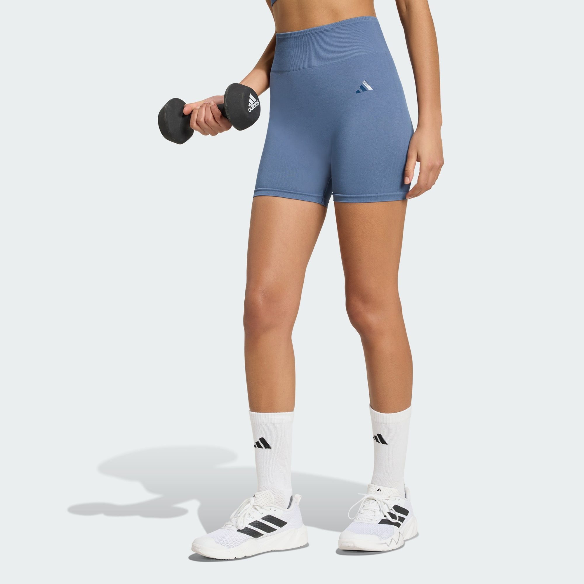 adidas Performance Leggings WORKOUT ESSENTIALS LEGGINGS, GESTRICKT, 10 CM (1-tlg)
