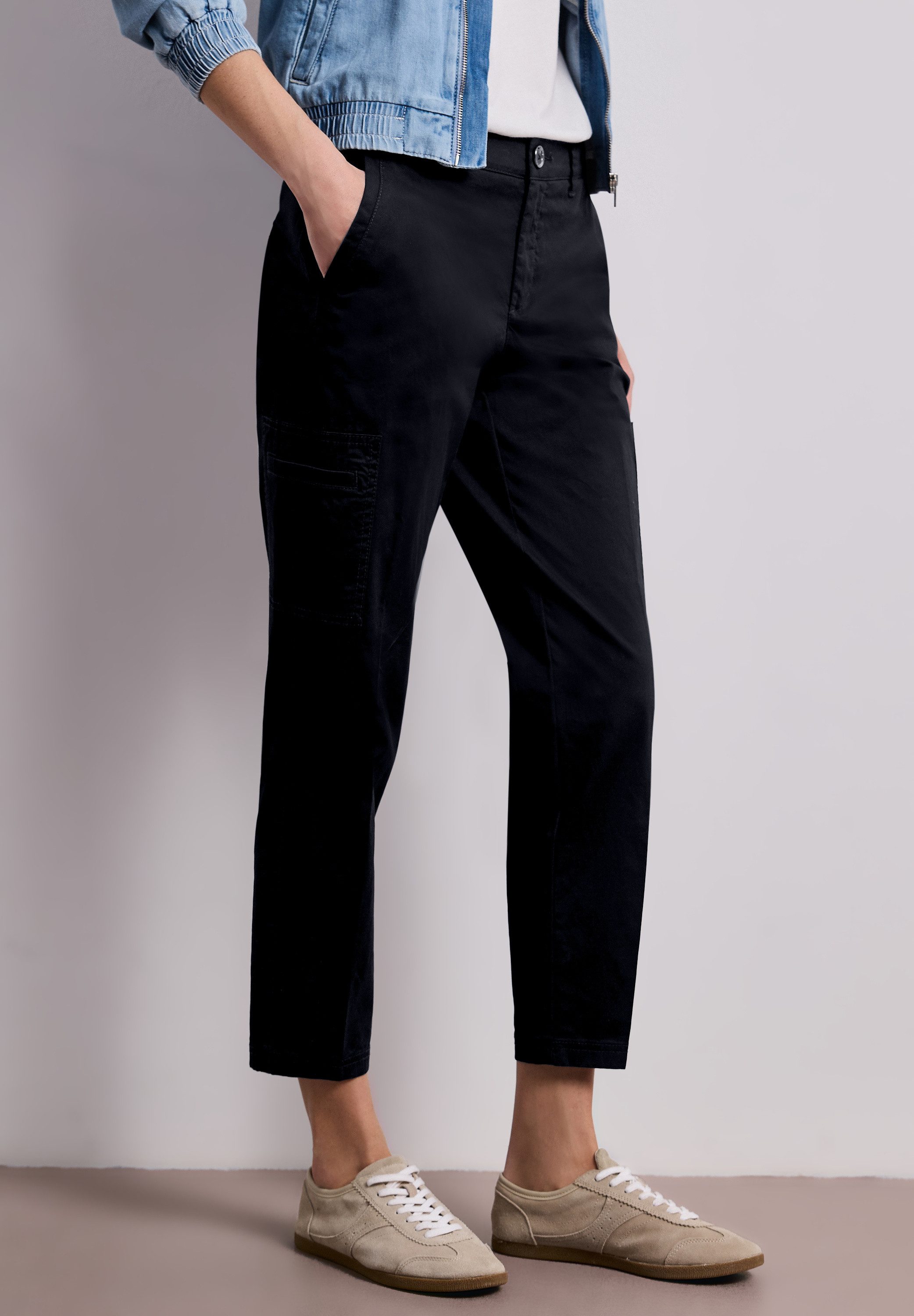 STREET ONE Chinohose Middle Waist
