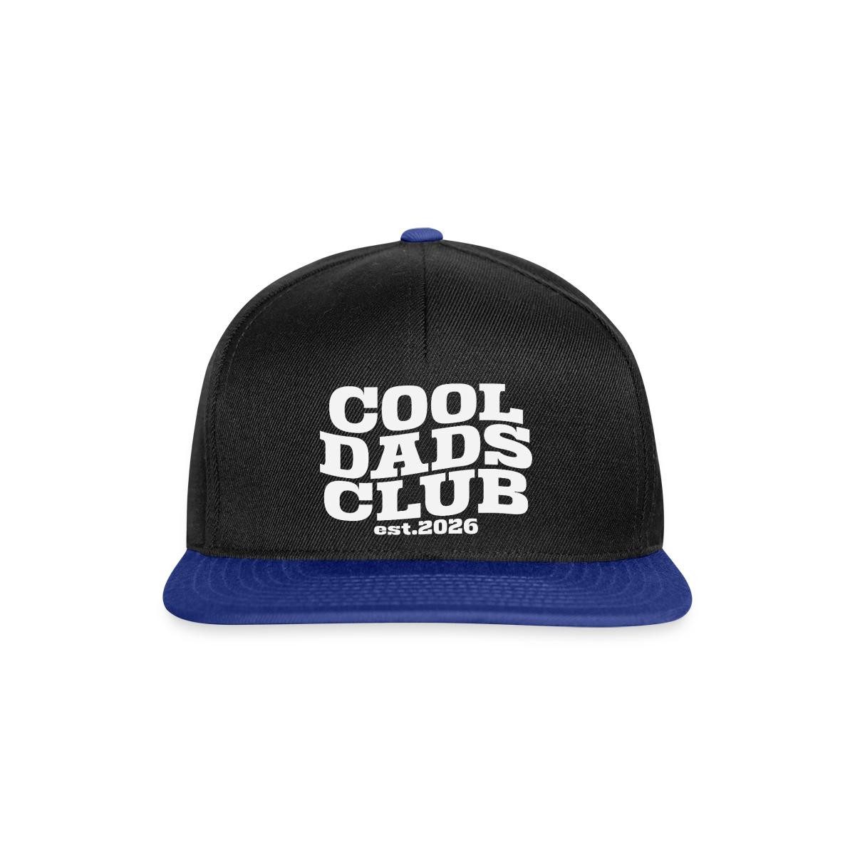 Spreadshirt Snapback Cap Cool Dads Club Est. 2026 Snapback Cap (1-St)