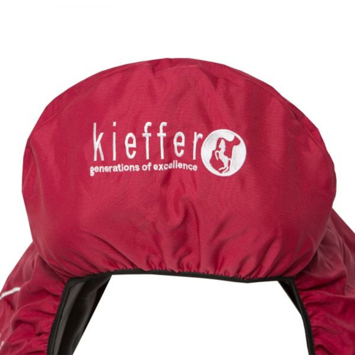 Kieffer Reitkissen Sattelüberzug COMFORT rot - Sattelschoner