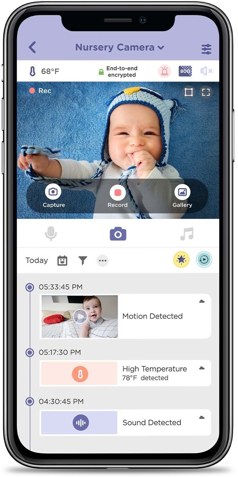Hubble Connect Pal Video-Babyphone Connected Nursery