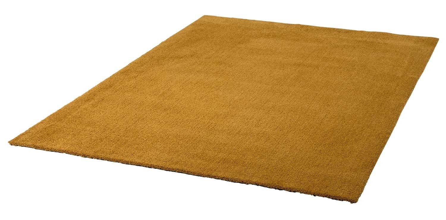 Polyester, Teppich FEEL x 150 COSY, cm, 80 Senffarben, rechteckig, Balta Höhe: mm Rugs, 11 Goldfarben