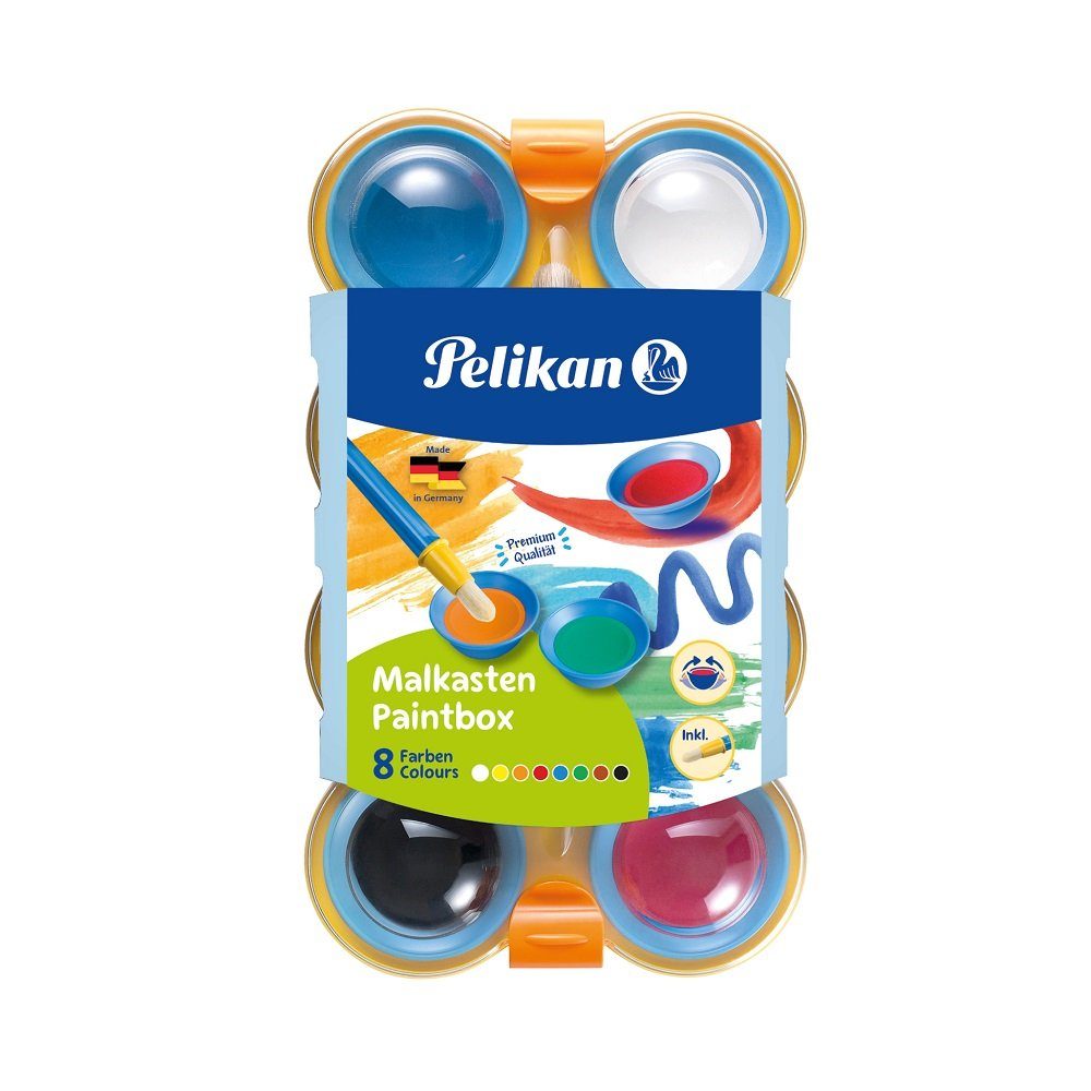Pelikan Farbkasten 1 Farbkasten 755 mini-friend Wassermalfarbe - 8 Farben