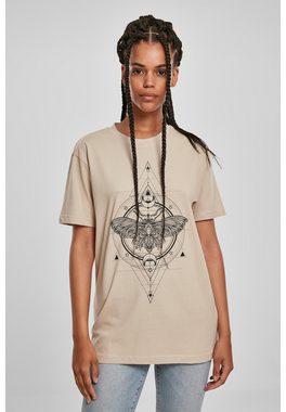 MisterTee Kurzarmshirt MisterTee Damen Ladies Moth Tee (1-tlg)