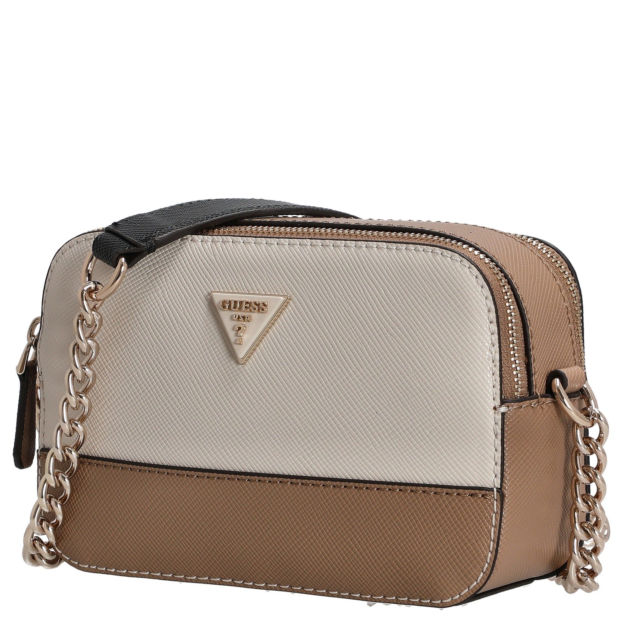 Guess Umhängetasche Noelle II Camera - Umhängetasche 20 cm (tan multi)