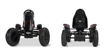 Berg Go-Kart BERG Gokart XL Black Edition schwarz BFR-3 mit Gangschaltung mit Anhän, mit Gangschaltung