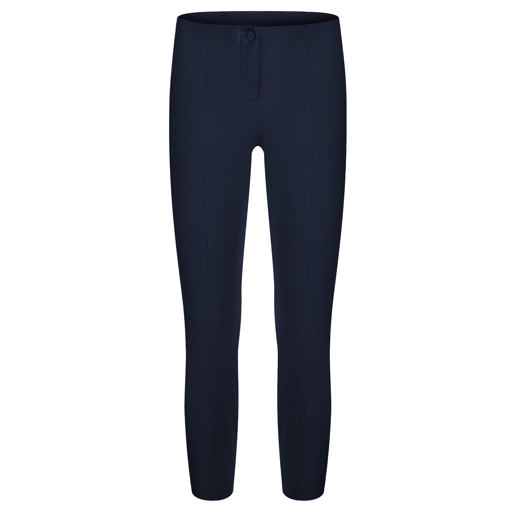 Cambio Stoffhose CAMBIO Hose ROS SUMMER CROPPED mit Baumwolle - Blau