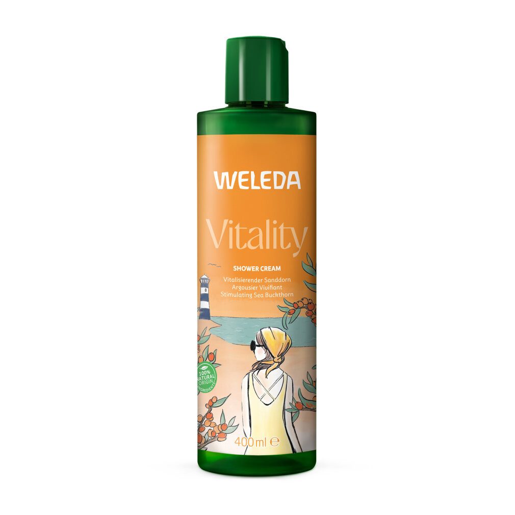 WELEDA Körperpflegemittel Sanddorn-Duschcreme (Shower Cream) 400 ml