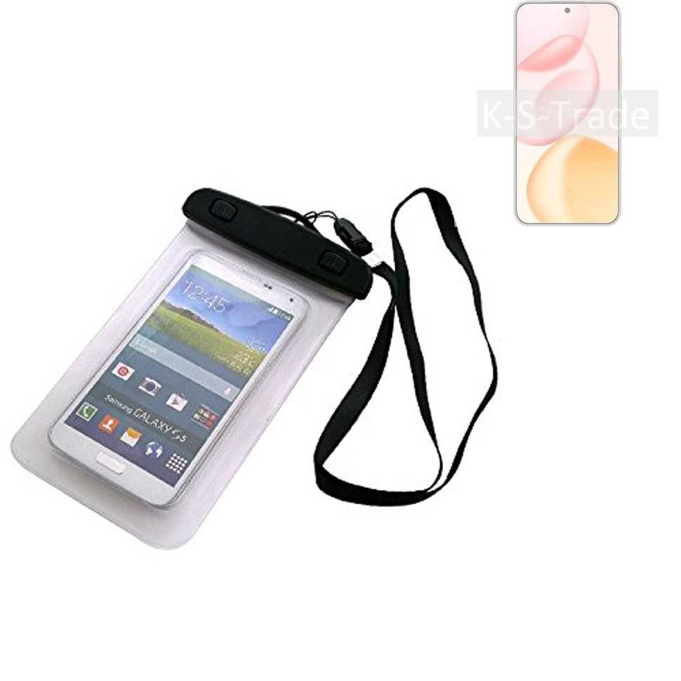 K-S-Trade Handyhülle für Honor 400, Schutz Hülle Handy Hülle Beach Bag wasserdicht 16cm x 10cm