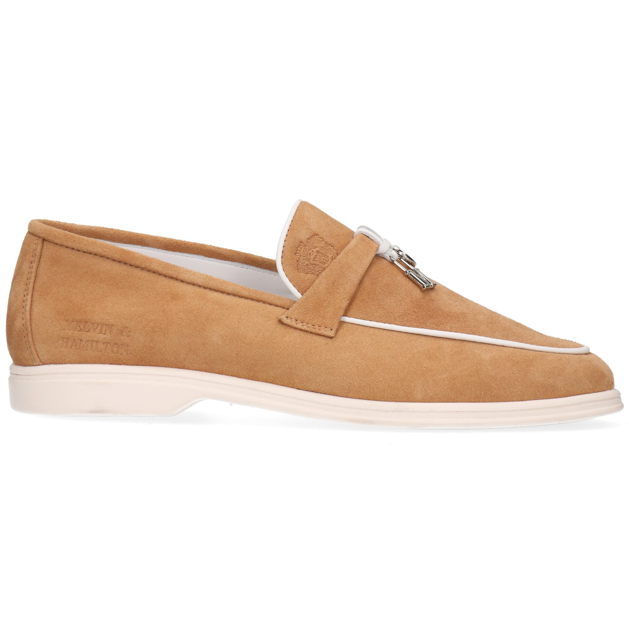 Melvin & Hamilton Adley 24 Leder-Loafers für Damen Loafer Flache Absätze, Echtes Leder, Herausnehmbare Innensohle
