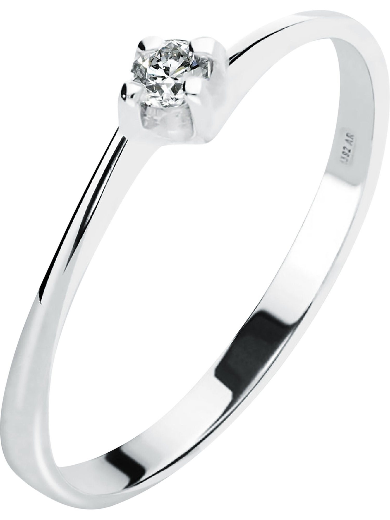 CHRIST Diamantring CHRIST Damen-Damenring 375er Weißgold günstig online kaufen
