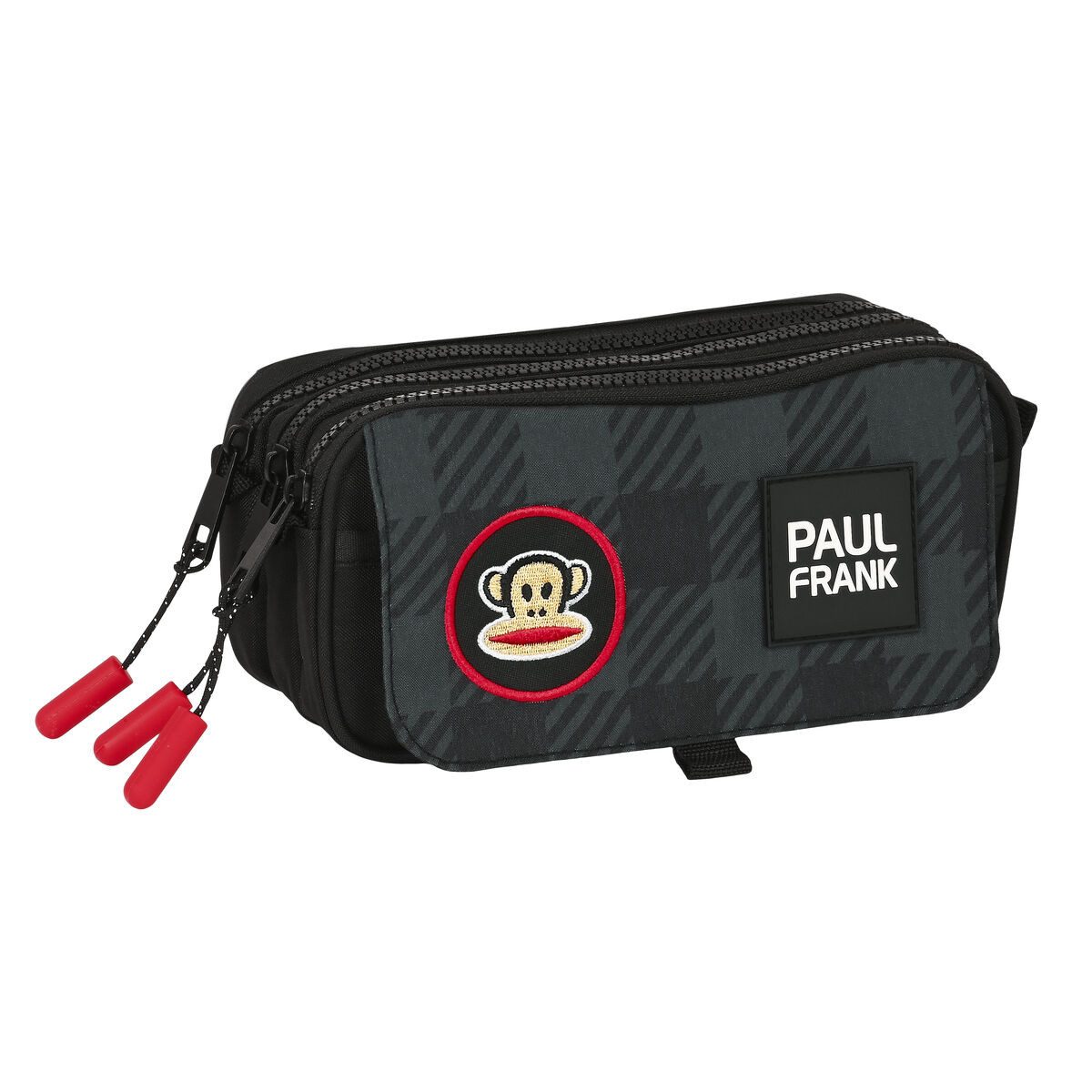Paul Frank Federtasche Mp Paul frank Dreifaches Mehrzweck-Etui Paul Frank Campers Schwarz 21
