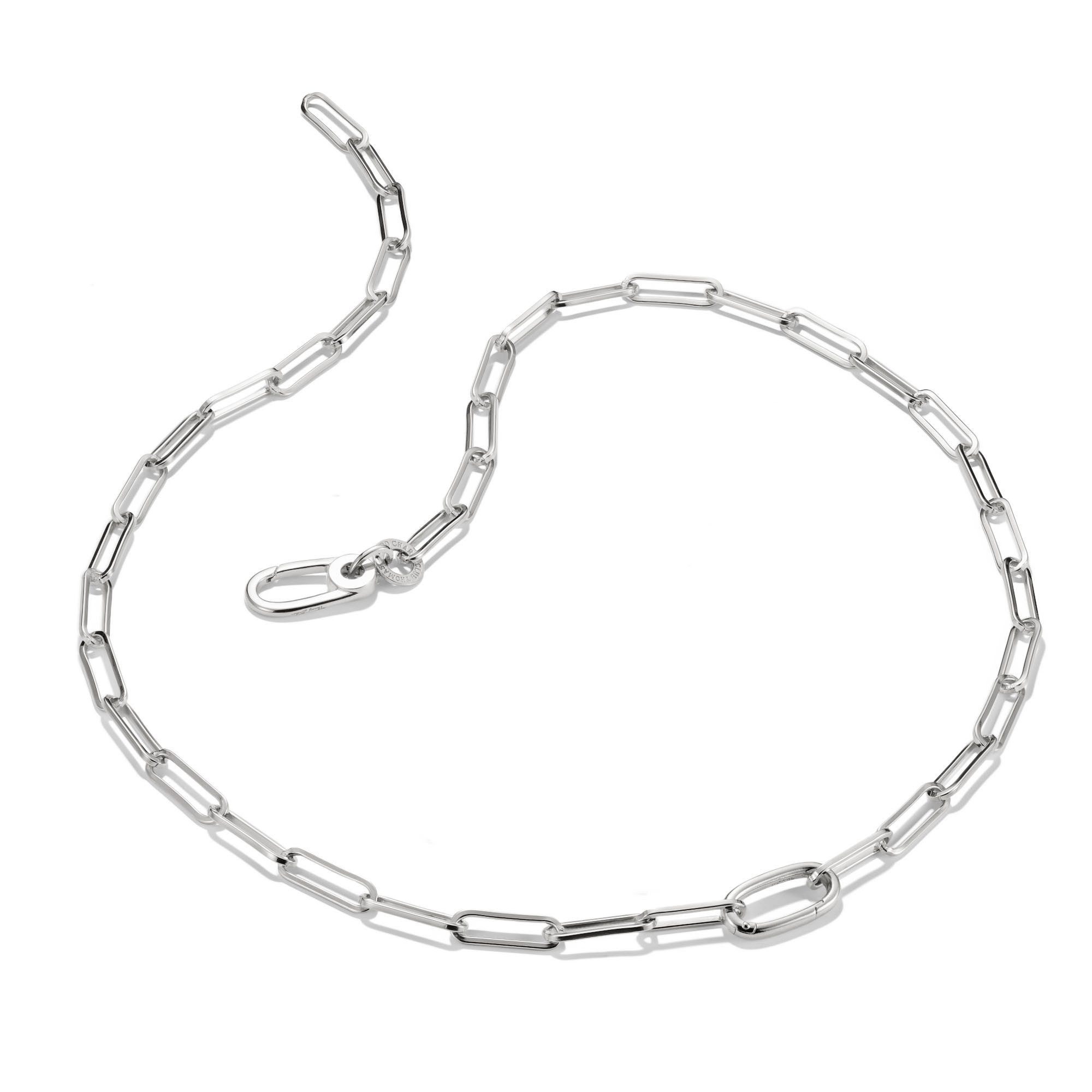 THOMAS SABO Charm-Kette Charm Club Connect: Paperclip mit einem Connect Link