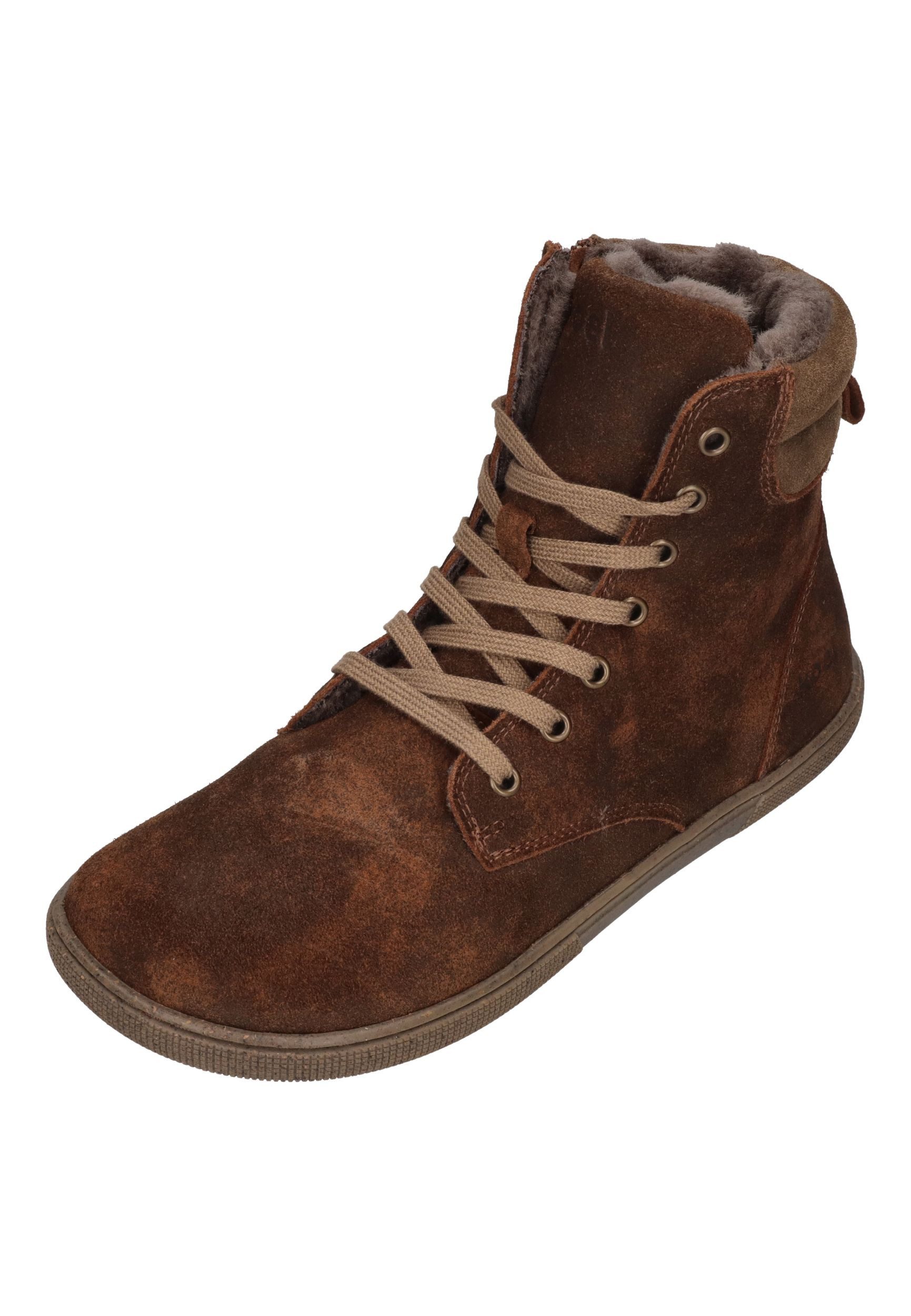 KOEL FLORENCE CLOUD WOOL Barfußschuh Cognac