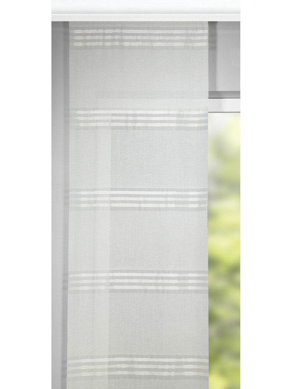 Neusser Collection Schiebegardine Neusser Collection Flächenvorhang offwhite, 60 x, OEKO-TEX® Standard 100 Zertifikatsnummer