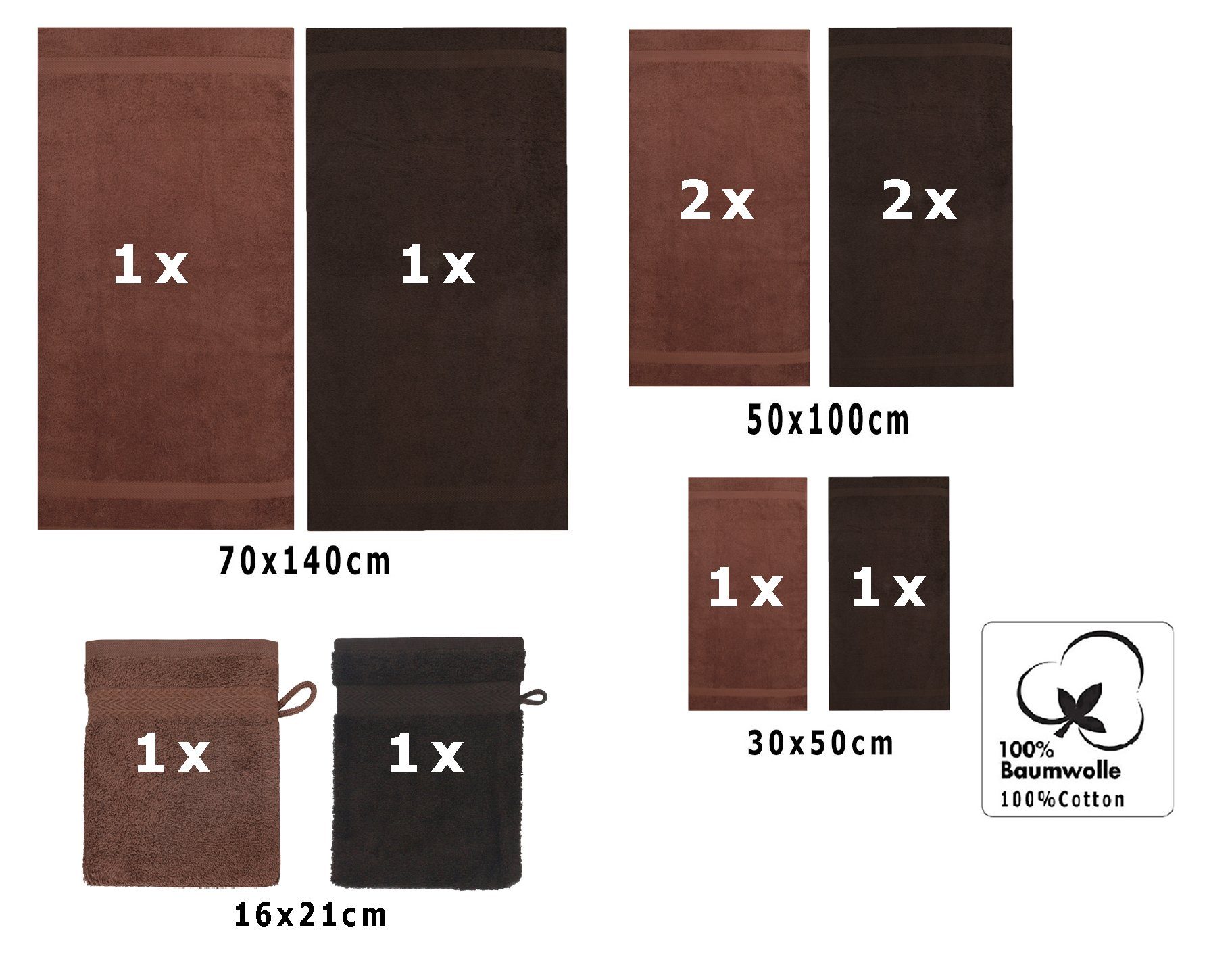 Betz Handtuch Set 10-tlg. Handtuch-Set Premium, günstig online kaufen