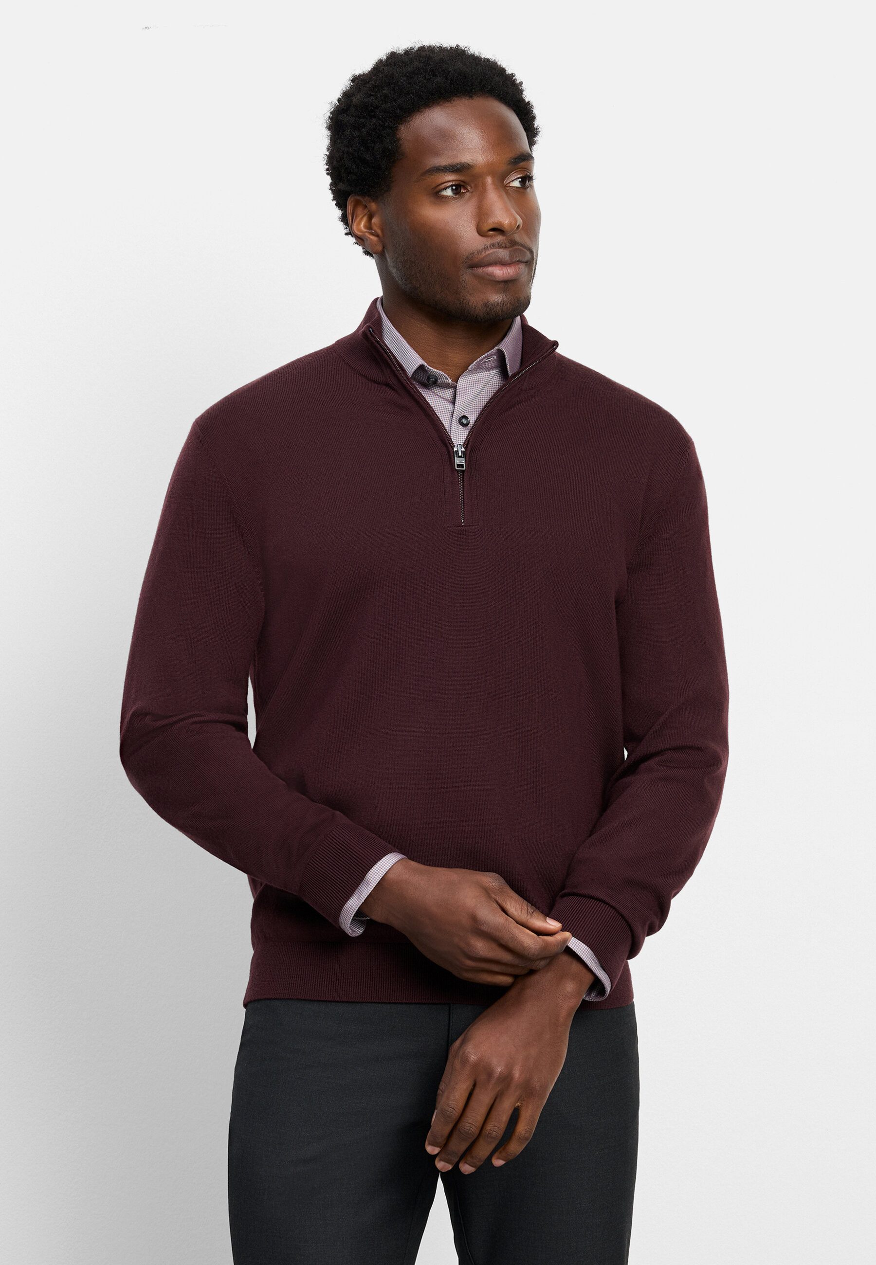 Strickpullover OLYMP Casual Strick, regular fit