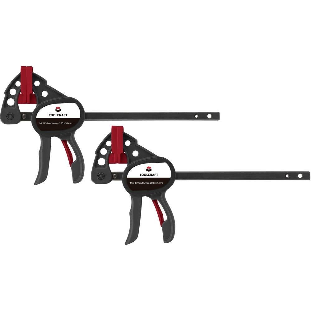 Schraubzwinge Mini-Einhandyzwinge 100x35 mm 2er Set
