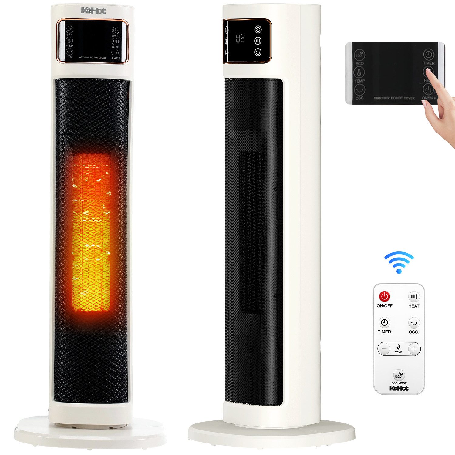 oyajia Heizlüfter Keramikheizlüfter Energiesparend PTC Heizlüfter mit Therm günstig online kaufen