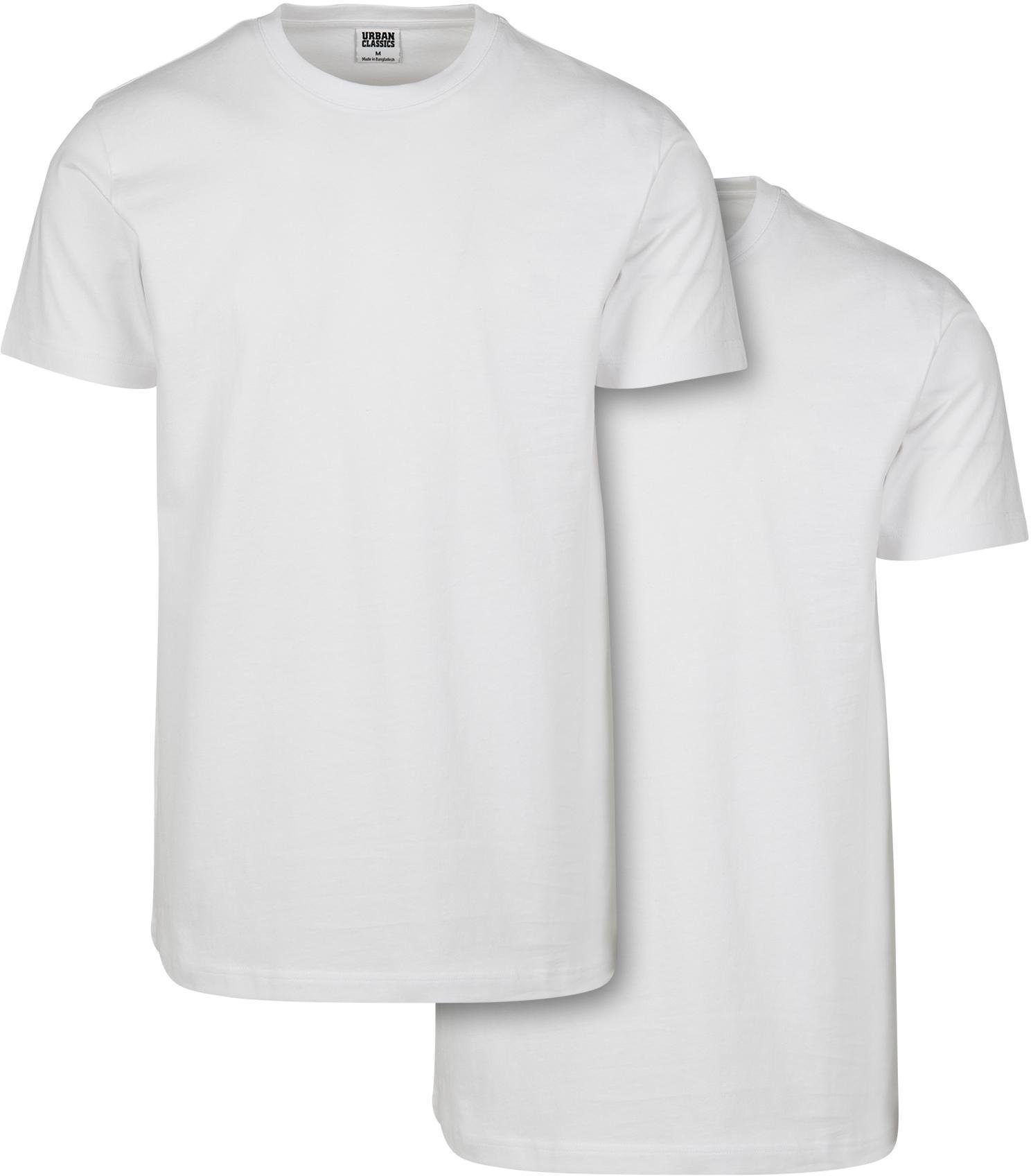 Rundhalsshirt Basic Tee 2-Pack Herren T-Shirt