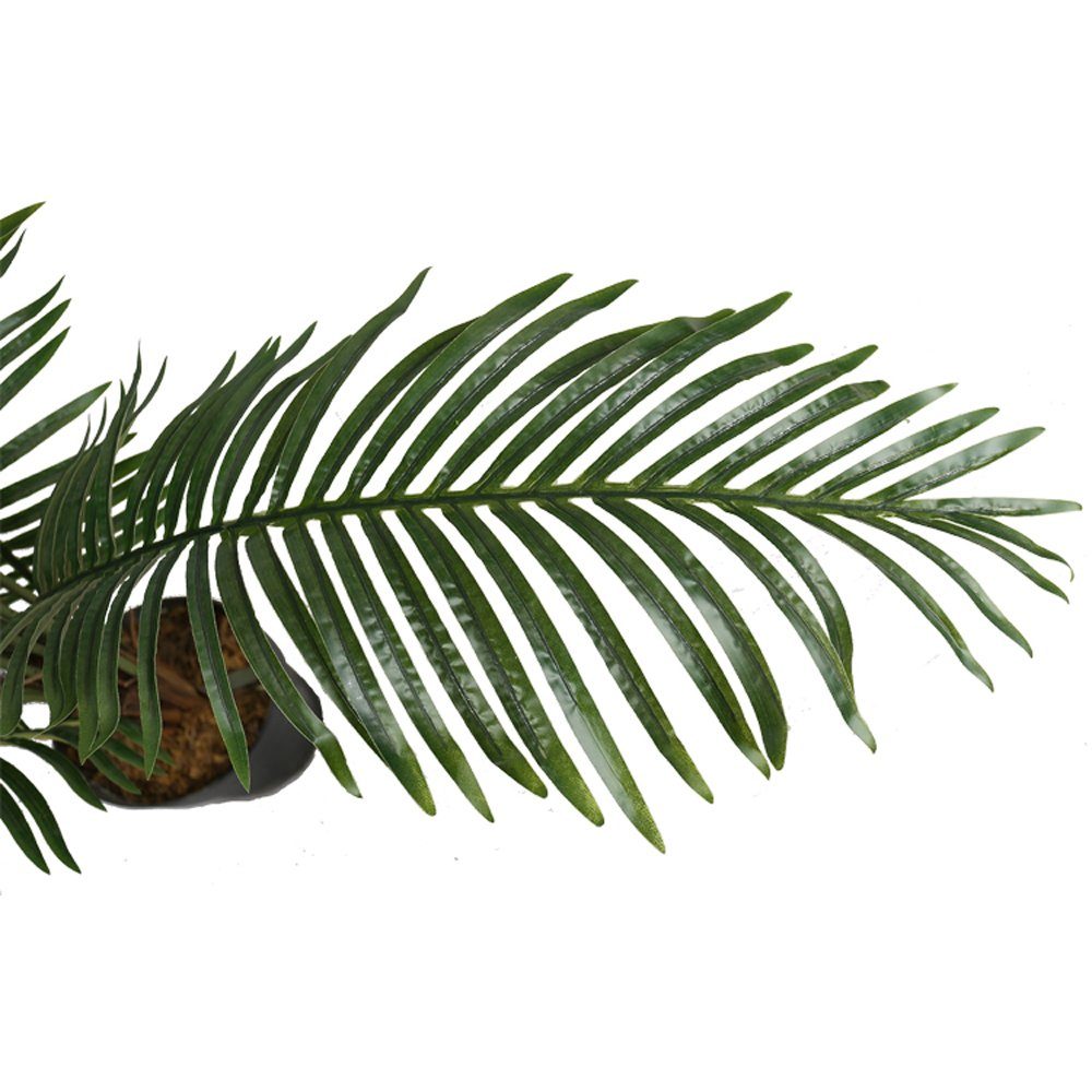 Palme Kunstpflanze große Pflanze Arnusa, Topf Höhe KP102 im Kunstpalme 180 cm, Palme, cm künstliche 180