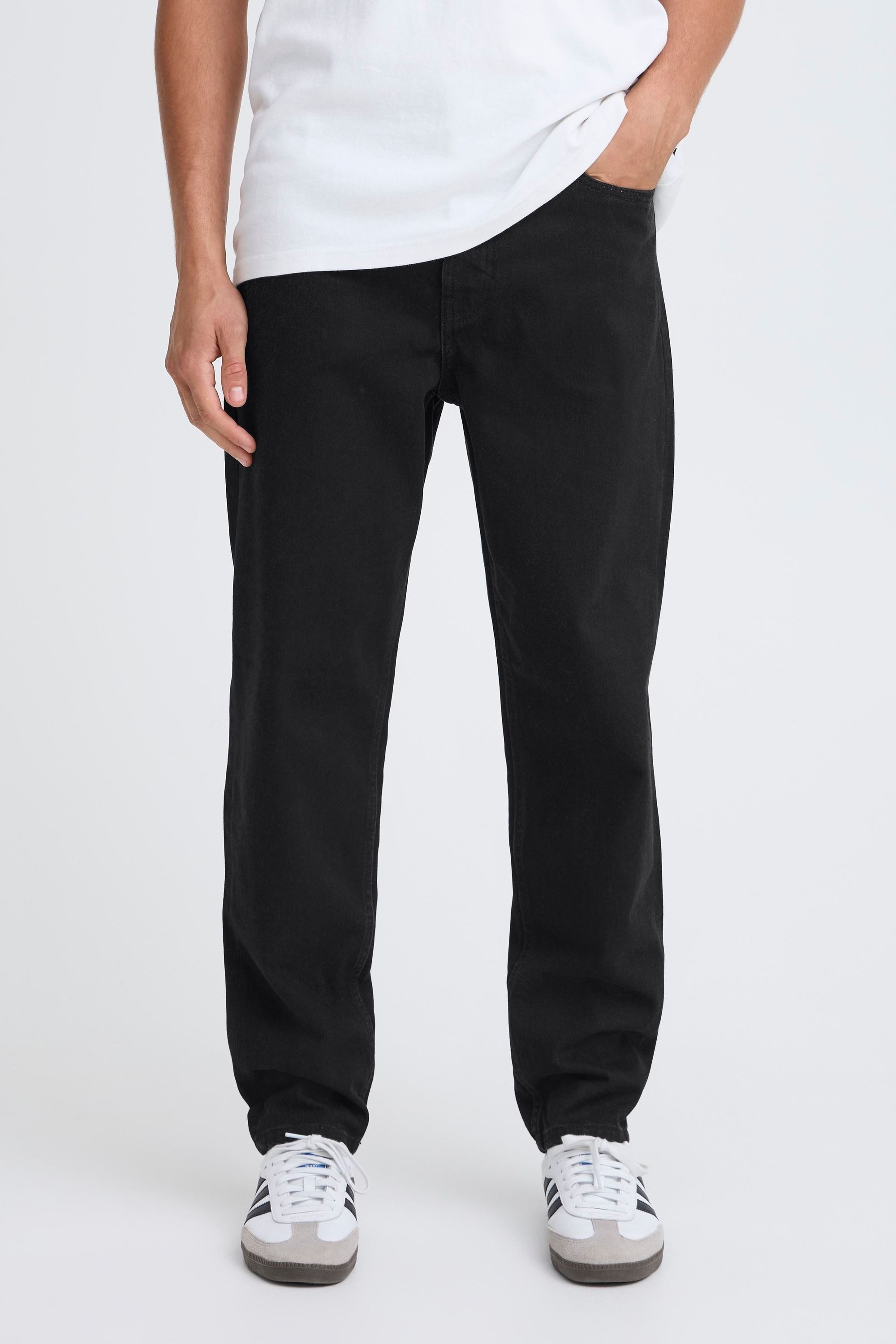 !Solid Tapered-fit-Jeans SDCarson Coole Jeans Dad Fit