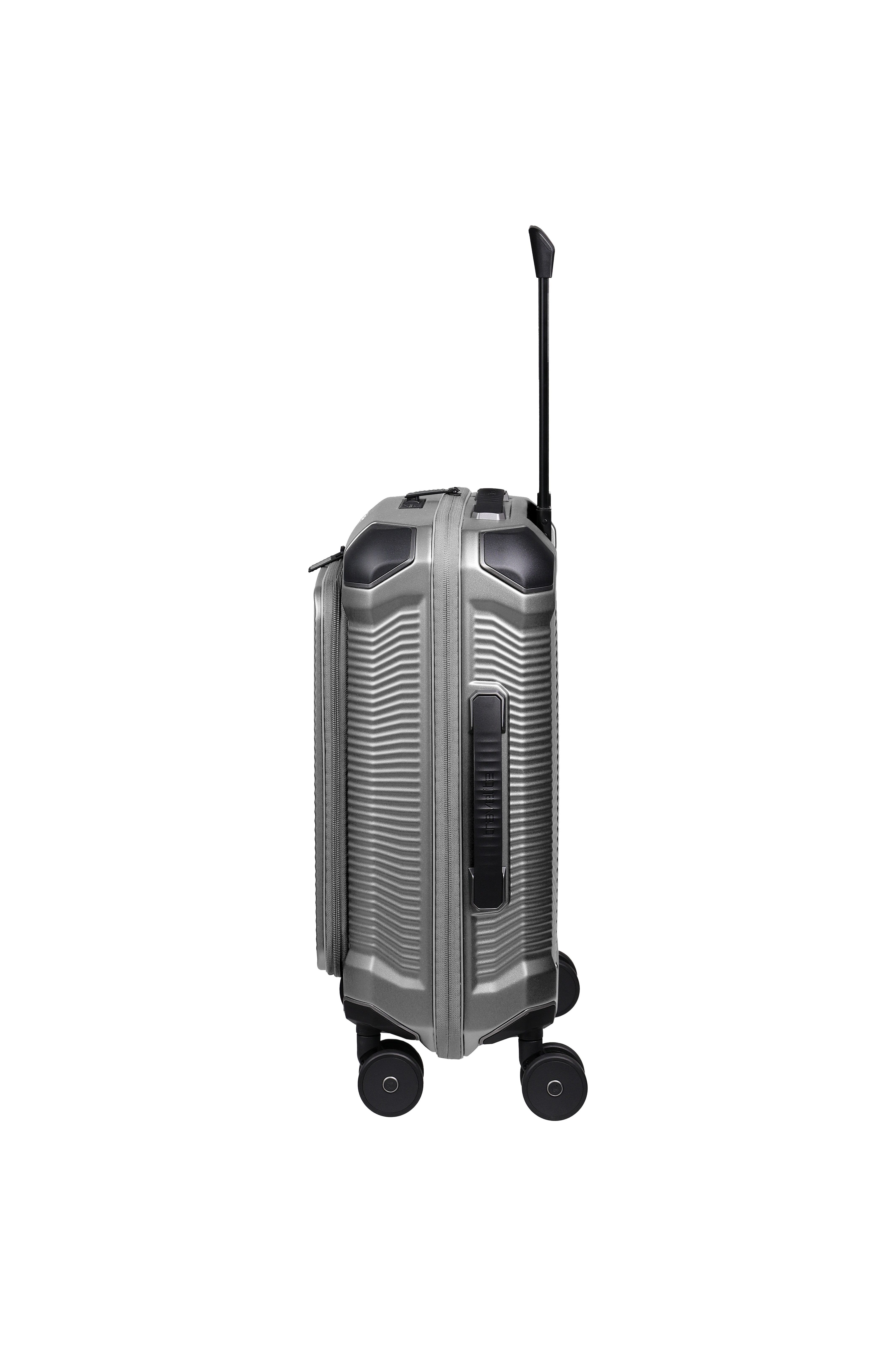 travelite Trolley MILLENNIUM Reisekoffer Hartschale, 4 Rollen, aus leichtem Polycarbonat mit stabiler Bauweise und Innenaufteilung